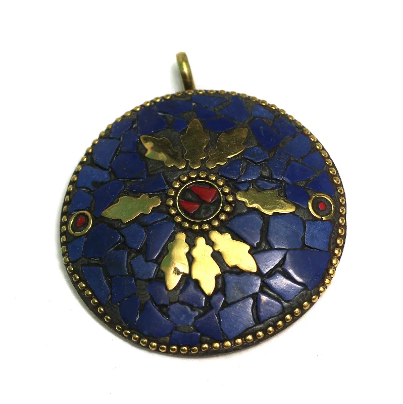 Buy More, Save More On Stunning Jewelry Pieces 1 Pc Tibetan Pendant Multicolor 2.25 Inch Buy More, Save More On Stunning Jewelry Pieces 1 Pc Tibetan Pendant Multicolor 2.25 Inch