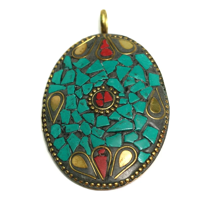 Huge Savings On Timeless Jewelry Collections 1 Pc Tibetan Pendant Multicolor 2.75 Inch Huge Savings On Timeless Jewelry Collections 1 Pc Tibetan Pendant Multicolor 2.75 Inch