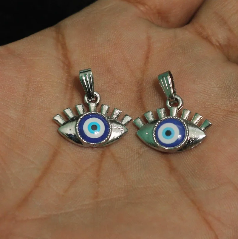 Discounted Luxury Jewelry – Shine Without The Splurge 16mm Evil Eye Pendant