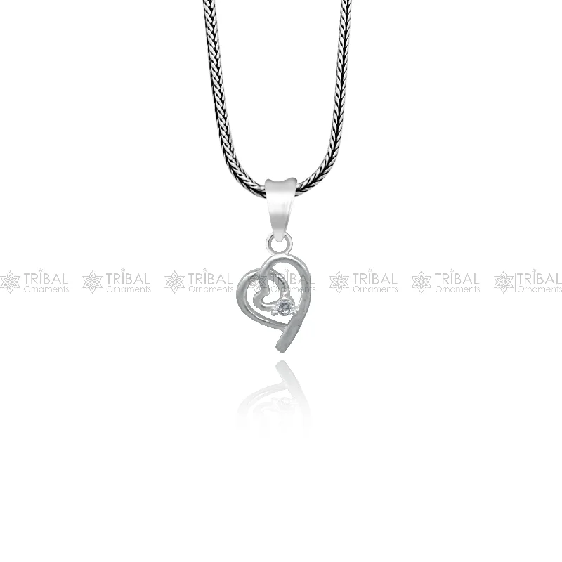 Exclusive Jewelry Bundles At Discounted Rates 925 Sterling silver diamond heart design pendant nsp942 Exclusive Jewelry Bundles At Discounted Rates 925 Sterling silver diamond heart design pendant nsp942