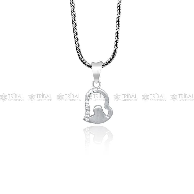 Exclusive Jewelry Sale – Sparkle For Less 925 Sterling silver diamond heart design pendant nsp941 Exclusive Jewelry Sale – Sparkle For Less 925 Sterling silver diamond heart design pendant nsp941