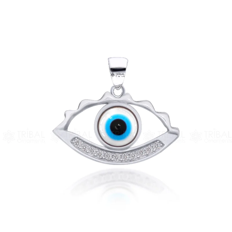 Jewelry Clearance Sale – Final Reductions 925 sterling silver evil eyes pendant with CZ stone nsp791 Jewelry Clearance Sale – Final Reductions 925 sterling silver evil eyes pendant with CZ stone nsp791