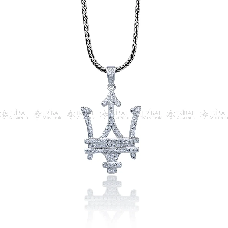 Everyday Jewelry Essentials Now On Sale 925 Sterling silver Maserati car logo rose gold polished pendant nsp952 Everyday Jewelry Essentials Now On Sale 925 Sterling silver Maserati car logo rose gold polished pendant nsp952