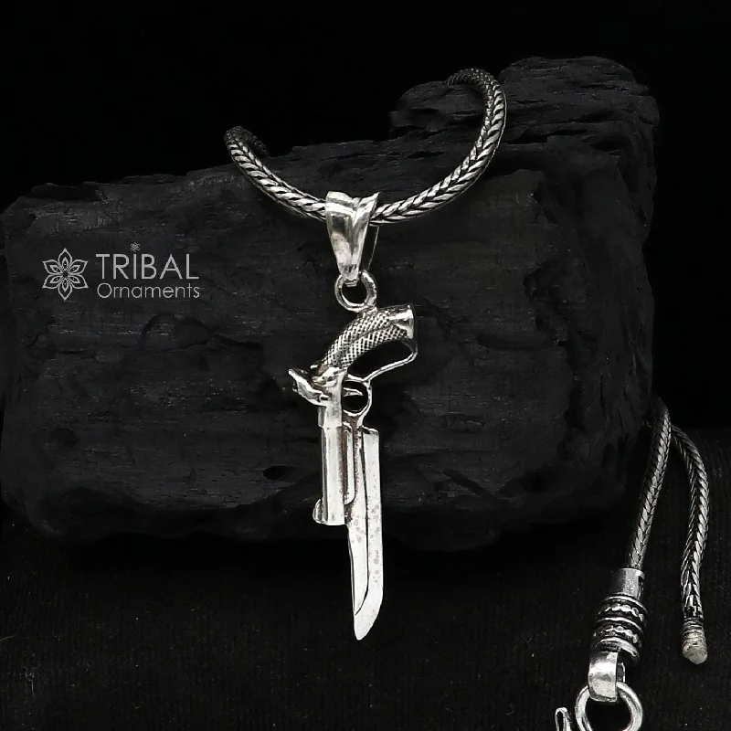 Elegant Jewelry At Unbeatable Offers – Shop Before It's Gone 925 sterling silver gun pendant, amazing stylish unique pistole revolver pendant unisex gifting jewelry nsp687 Elegant Jewelry At Unbeatable Offers – Shop Before It's Gone 925 sterling silver gun pendant, amazing stylish unique pistole revolver pendant unisex gifting jewelry nsp687