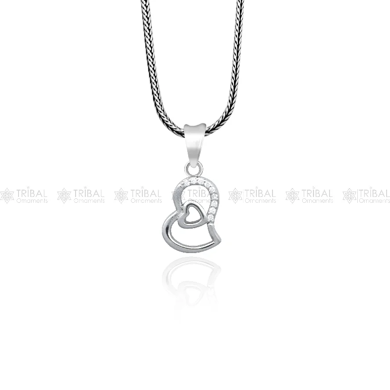 Personalized Jewelry Sale – Meaningful Gifts At Great Prices 925 Sterling silver diamond heart design pendant nsp940