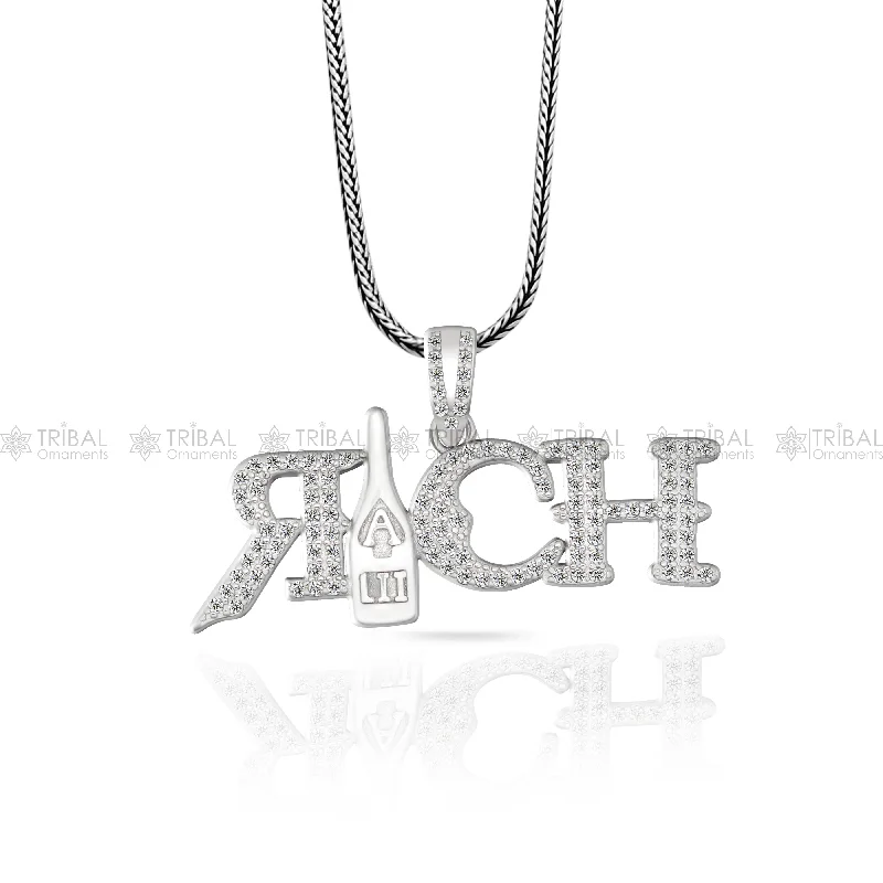 High-Quality Jewelry At A Fraction Of The Cost 925 Sterling silver Rich men's pendant nsp962 High-Quality Jewelry At A Fraction Of The Cost 925 Sterling silver Rich men's pendant nsp962