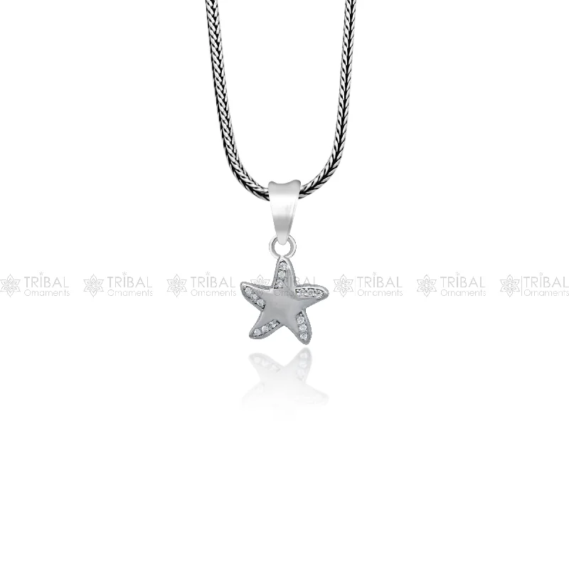 Handcrafted Beauty At Affordable Prices 925 Sterling silver unique star design pendant nsp932 Handcrafted Beauty At Affordable Prices 925 Sterling silver unique star design pendant nsp932