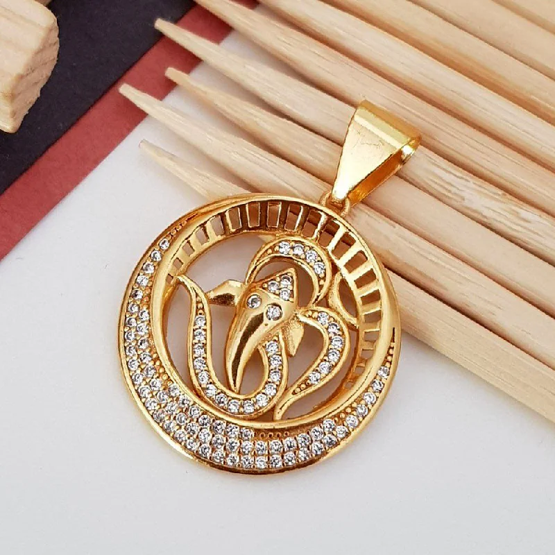 Save On Luxury Jewelry Pieces – Limited-Time Offers Aamrapali Gold Plated OM And Ganesha Pendant Save On Luxury Jewelry Pieces – Limited-Time Offers Aamrapali Gold Plated OM And Ganesha Pendant