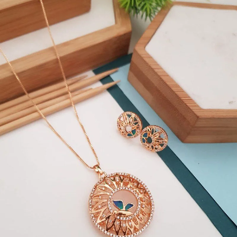 Unique Jewelry For Less – Shop The Sale Now Aamrapali Rose Gold Plated Austrian Stone Pendant Set Unique Jewelry For Less – Shop The Sale Now Aamrapali Rose Gold Plated Austrian Stone Pendant Set
