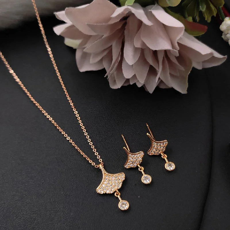 Get Your Favorite Jewelry At The Best Price Aamrapali Rose Gold Plated Chain Pendant Get Your Favorite Jewelry At The Best Price Aamrapali Rose Gold Plated Chain Pendant