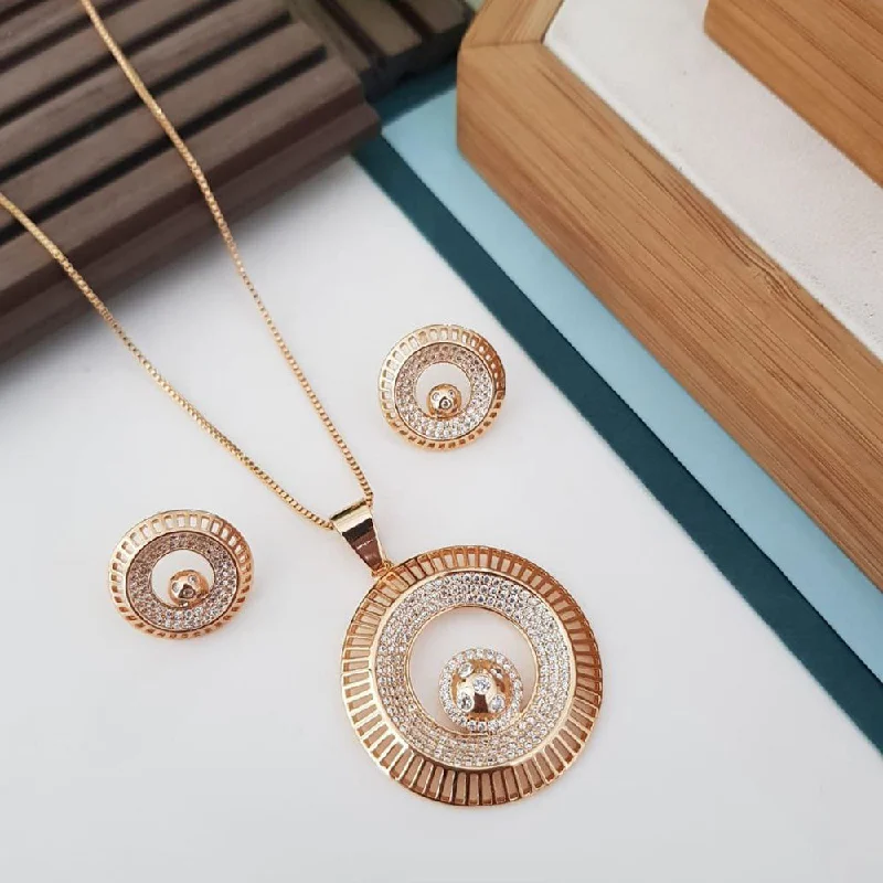 Jewelry Clearance Sale – Final Reductions Aamrapali Rose Gold Plated Chain Pendant