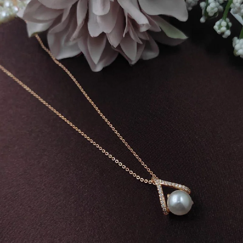 Exclusive Jewelry Bundles At Discounted Rates Aamrapali Rose Gold Plated Pearl And Austrian Stone Pendant Exclusive Jewelry Bundles At Discounted Rates Aamrapali Rose Gold Plated Pearl And Austrian Stone Pendant