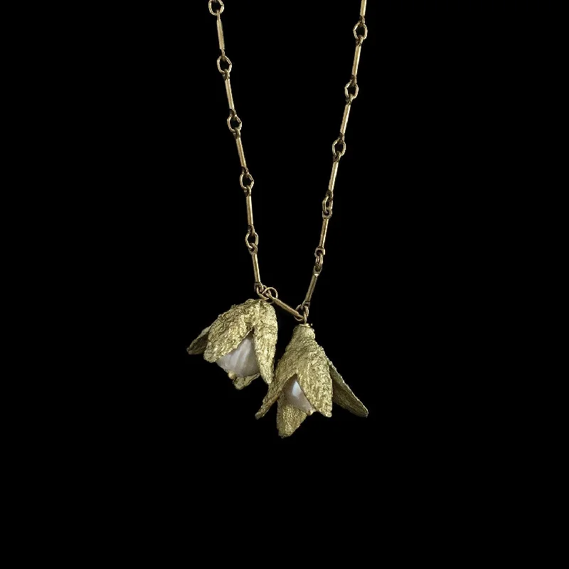 Luxury Meets Affordability – Jewelry Sale Now Live Beech Nut Pendant  - Chain