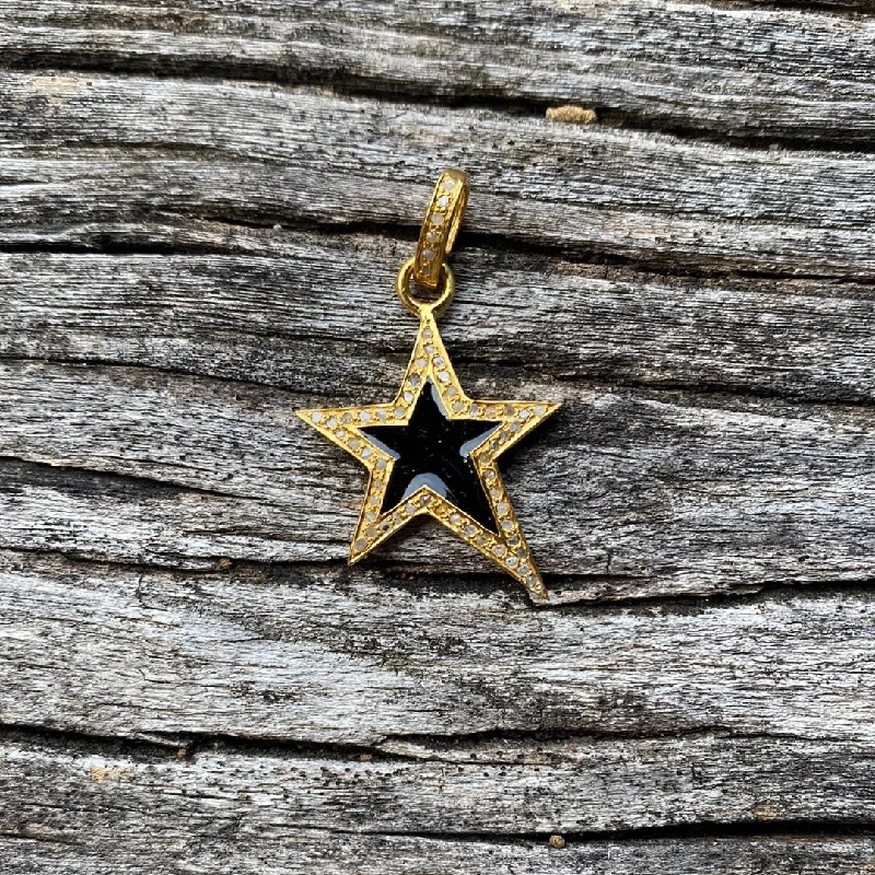 Limited-Stock Jewelry Sale – Shop Before It's Gone Enamel and Pave Diamond Star Pendant Limited-Stock Jewelry Sale – Shop Before It's Gone Enamel and Pave Diamond Star Pendant