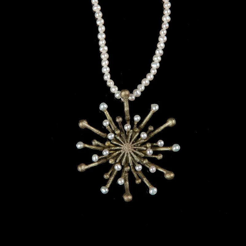 Flash Jewelry Sale – Get Stunning Pieces At Low Prices Firewheel Pendant - Pearls