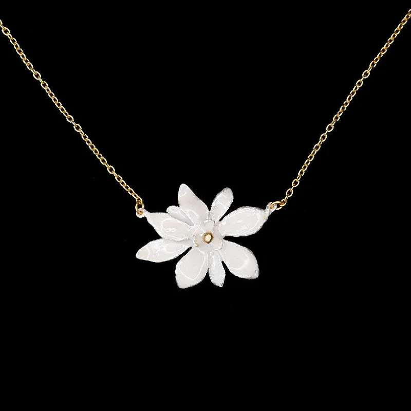 High-End Jewelry, Now More Affordable Than Ever Magnolia Pendant - Flower