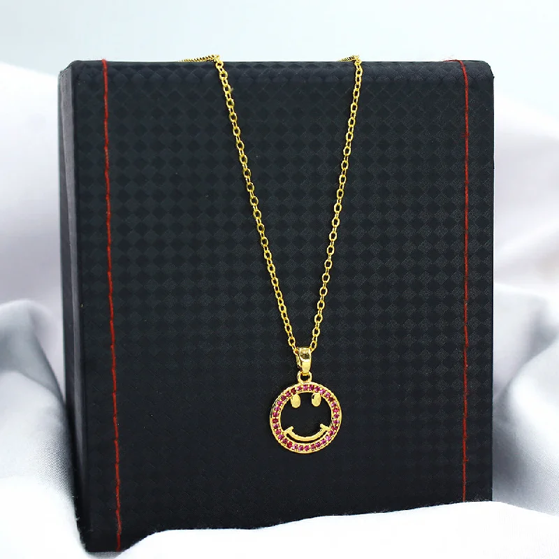 Dainty And Elegant Jewelry Now At Reduced Prices Mahavir Gold Plated Austrian Stone Chain Pendant Dainty And Elegant Jewelry Now At Reduced Prices Mahavir Gold Plated Austrian Stone Chain Pendant