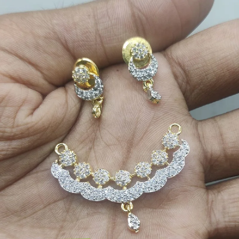 Shop Signature Jewelry Styles At Exclusive Prices Manisha Jewellery American Diamond Mangalsutra Pendant With Earrings Shop Signature Jewelry Styles At Exclusive Prices Manisha Jewellery American Diamond Mangalsutra Pendant With Earrings