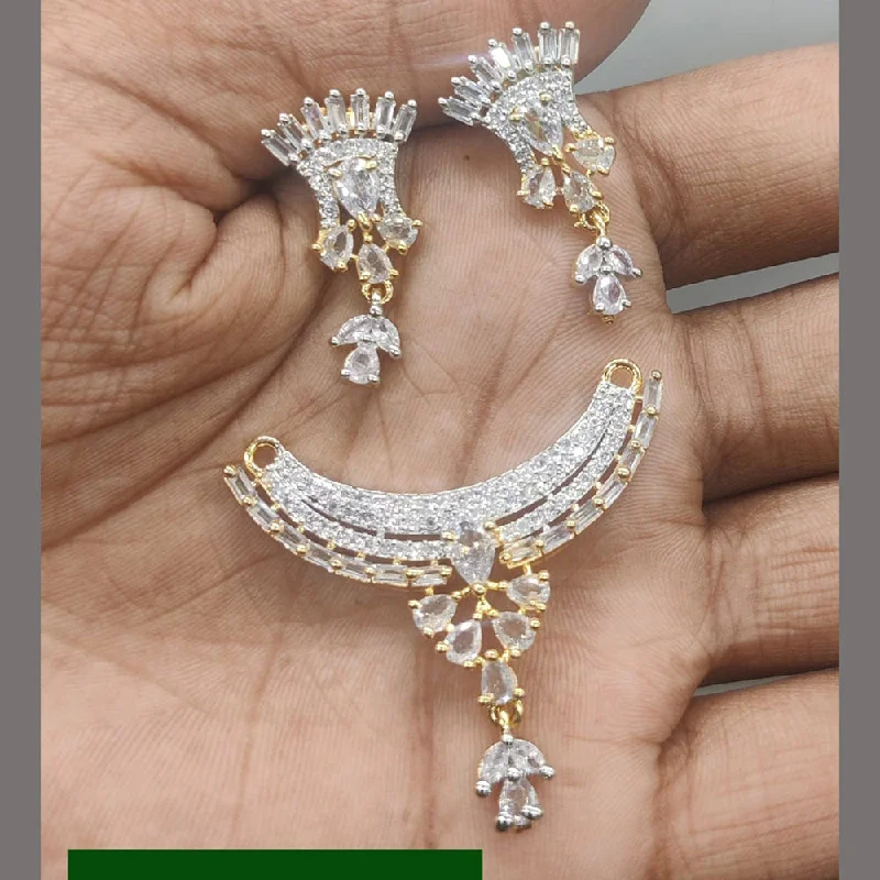 Don't Miss These Dazzling Jewelry Discounts Manisha Jewellery American Diamond Mangalsutra Pendant With Earrings Don't Miss These Dazzling Jewelry Discounts Manisha Jewellery American Diamond Mangalsutra Pendant With Earrings
