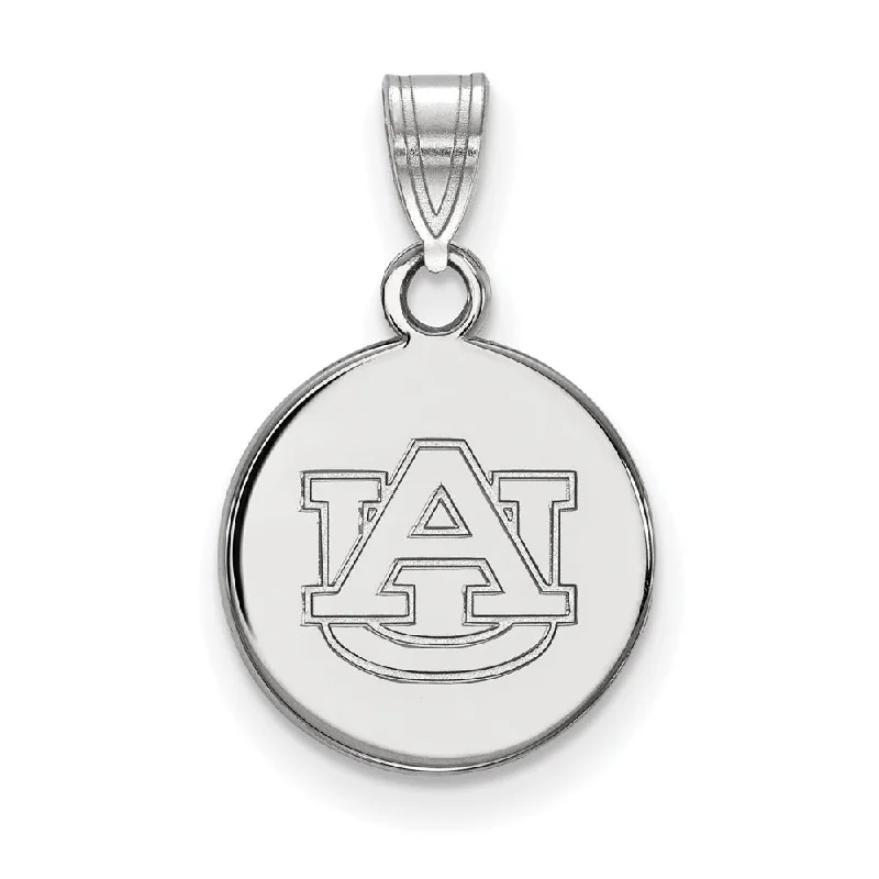 The Perfect Jewelry Piece At The Perfect Price 10k White Gold Auburn U Small Disc Pendant The Perfect Jewelry Piece At The Perfect Price 10k White Gold Auburn U Small Disc Pendant