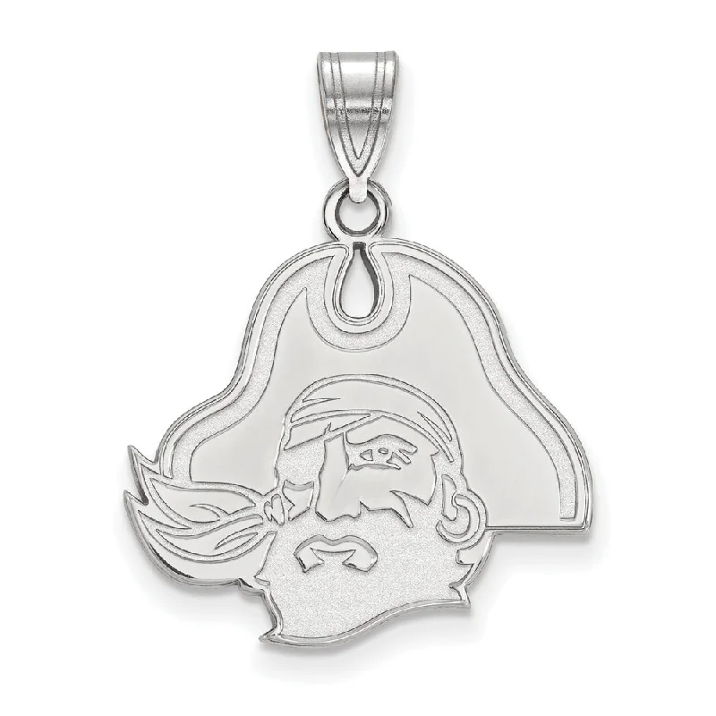 Must-Have Jewelry At Unbelievable Discounts 10k White Gold East Carolina U Large Pendant Must-Have Jewelry At Unbelievable Discounts 10k White Gold East Carolina U Large Pendant