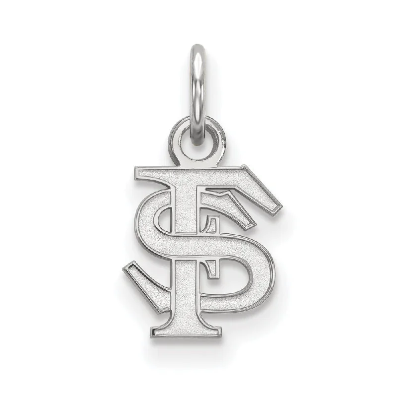 10k White Gold Florida State XS (Tiny) Charm or Pendant