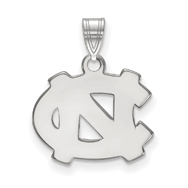 Handcrafted Jewelry Sale – Unique Designs At Low Prices 10k White Gold North Carolina Small 'NC' Pendant Handcrafted Jewelry Sale – Unique Designs At Low Prices 10k White Gold North Carolina Small 'NC' Pendant