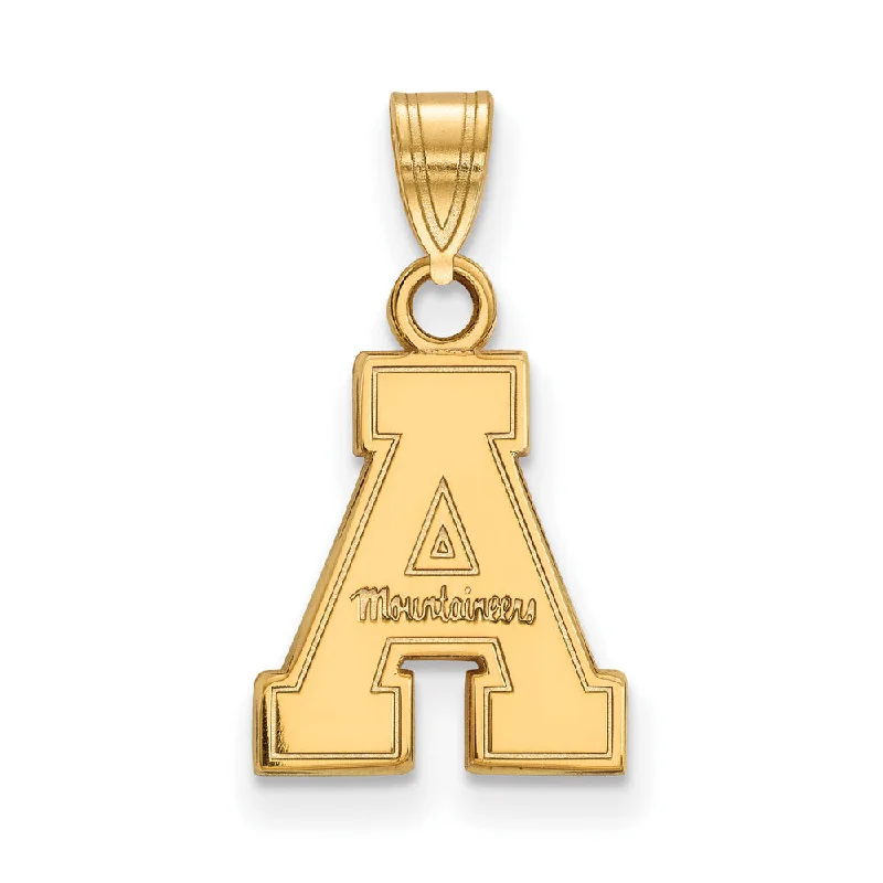 Flash Sale On Exquisite Jewelry – Don't Miss Out 10k Yellow Gold Appalachian State Small 'A' Pendant