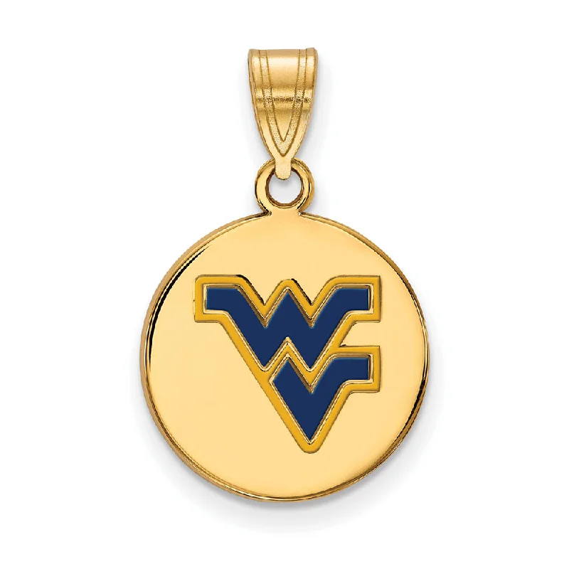 Personalized Jewelry Sale – Unique Gifts At Low Prices 14k Gold Plate Silver West Virginia U. Medium Enamel Logo Disc Pendant Personalized Jewelry Sale – Unique Gifts At Low Prices 14k Gold Plate Silver West Virginia U. Medium Enamel Logo Disc Pendant