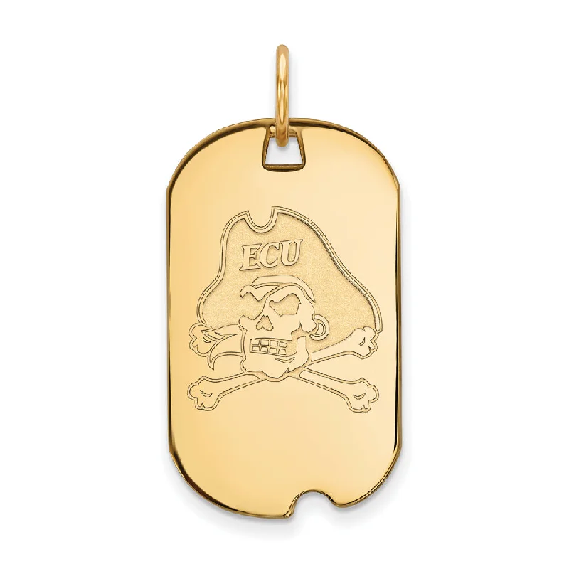 Once-A-Year Jewelry Sale – Grab Your Favorites Now 14k Gold Plated Silver East Carolina U Dog Tag Pendant Once-A-Year Jewelry Sale – Grab Your Favorites Now 14k Gold Plated Silver East Carolina U Dog Tag Pendant