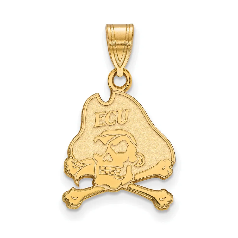 Seasonal Jewelry Sale – Upgrade Your Style Today 14k Gold Plated Silver East Carolina U Medium Mascot Pendant Seasonal Jewelry Sale – Upgrade Your Style Today 14k Gold Plated Silver East Carolina U Medium Mascot Pendant