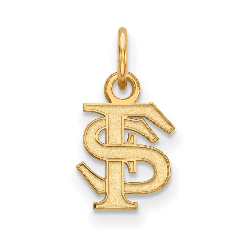 Timeless Jewelry At Special Discount Rates 14k Gold Plated Silver Florida State XS (Tiny) 'FS' Charm or Pendant Timeless Jewelry At Special Discount Rates 14k Gold Plated Silver Florida State XS (Tiny) 'FS' Charm or Pendant