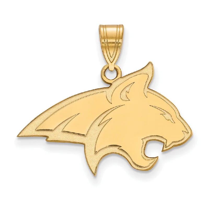 Timeless Jewelry At Special Discount Rates 14k Gold Plated Silver Montana State Univ. Large Pendant Timeless Jewelry At Special Discount Rates 14k Gold Plated Silver Montana State Univ. Large Pendant