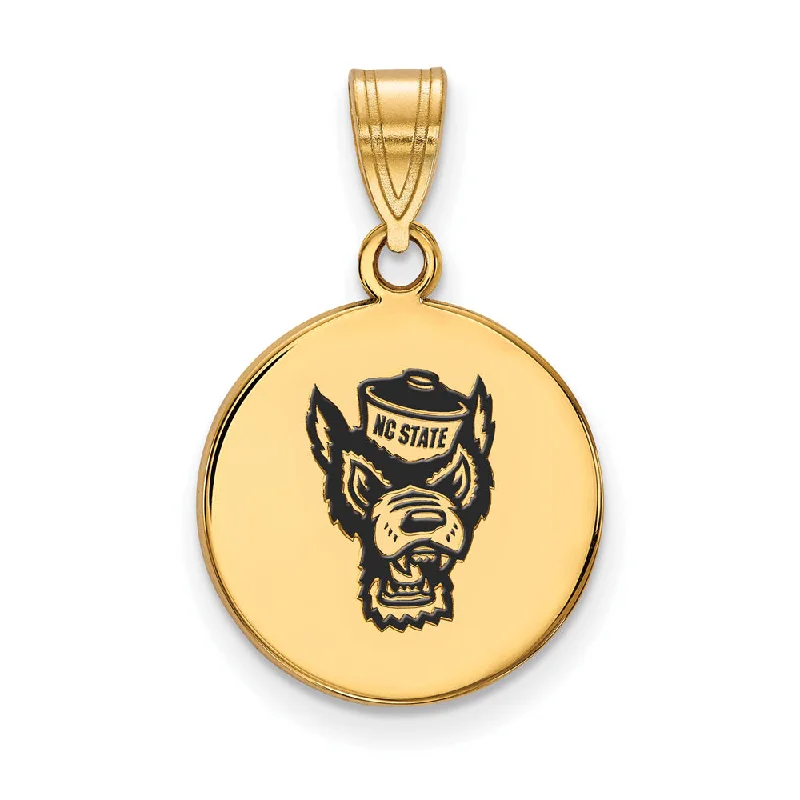 Glamorous Jewelry, Glamorous Deals – Shop Now 14k Gold Plated Silver North Carolina State Med Enamel Disc Pendant Glamorous Jewelry, Glamorous Deals – Shop Now 14k Gold Plated Silver North Carolina State Med Enamel Disc Pendant