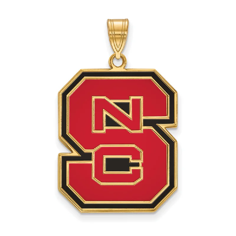 Bestselling Jewelry At Special Promotional Rates 14k Gold Plated Silver North Carolina State XL Enamel Pendant Bestselling Jewelry At Special Promotional Rates 14k Gold Plated Silver North Carolina State XL Enamel Pendant