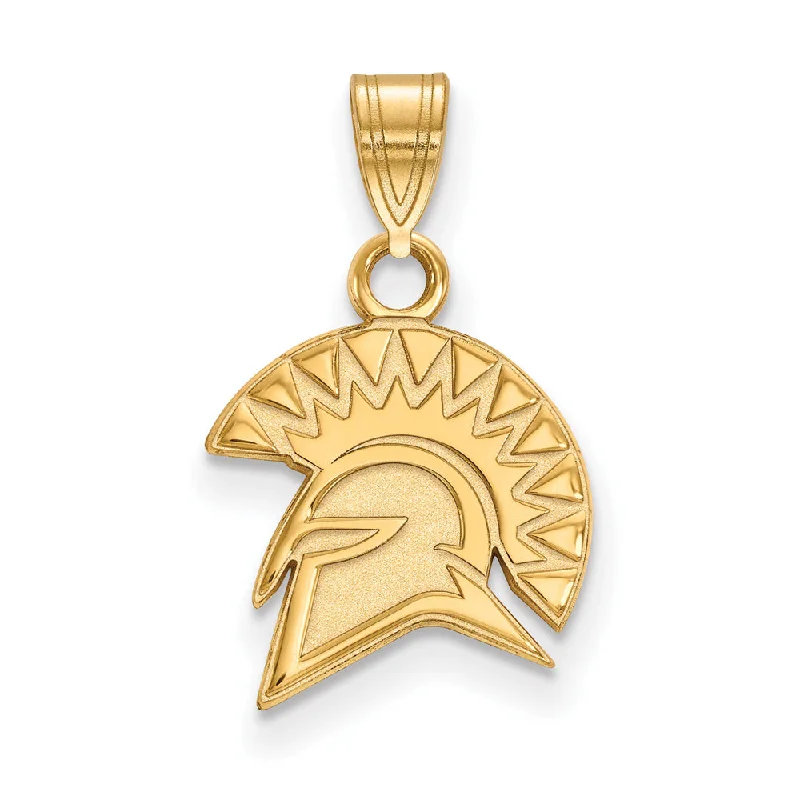 Unique Jewelry Designs Now At Discounted Rates 14k Gold Plated Silver San Jose State Small Mascot Pendant Unique Jewelry Designs Now At Discounted Rates 14k Gold Plated Silver San Jose State Small Mascot Pendant