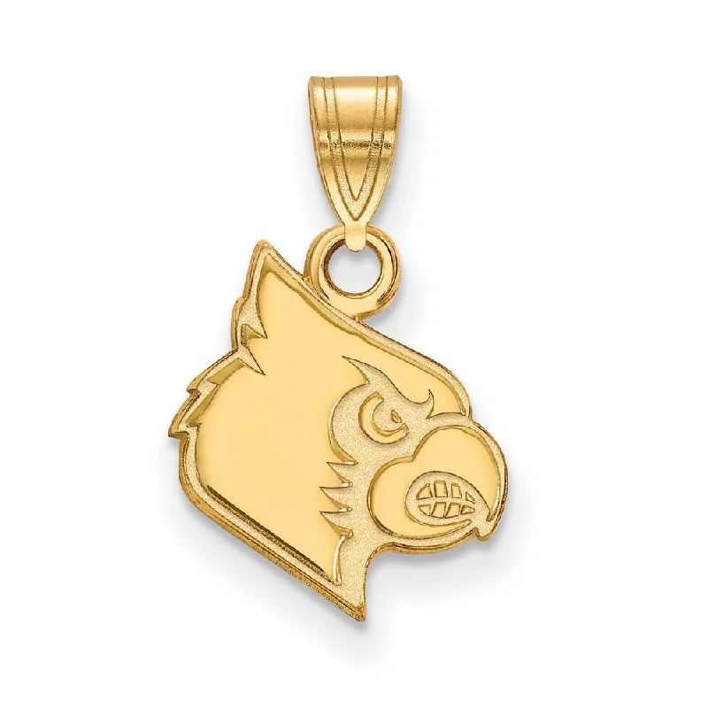 14k Gold Plated Silver U. of Louisville Small Pendant