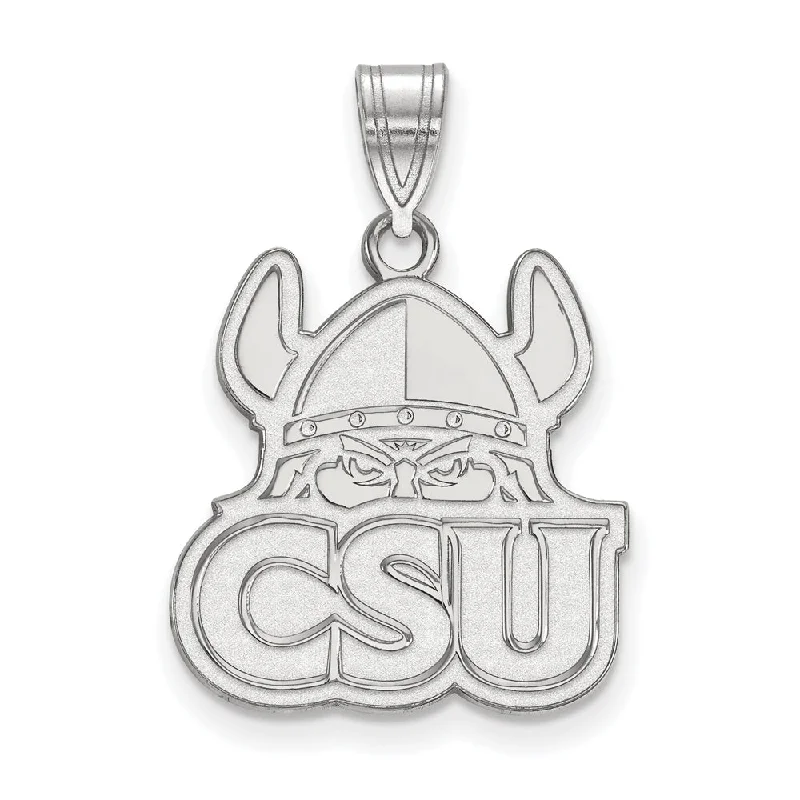 Elegant Rose Gold Jewelry For A Stylish Touch 14k White Gold Cleveland State Large Pendant Elegant Rose Gold Jewelry For A Stylish Touch 14k White Gold Cleveland State Large Pendant