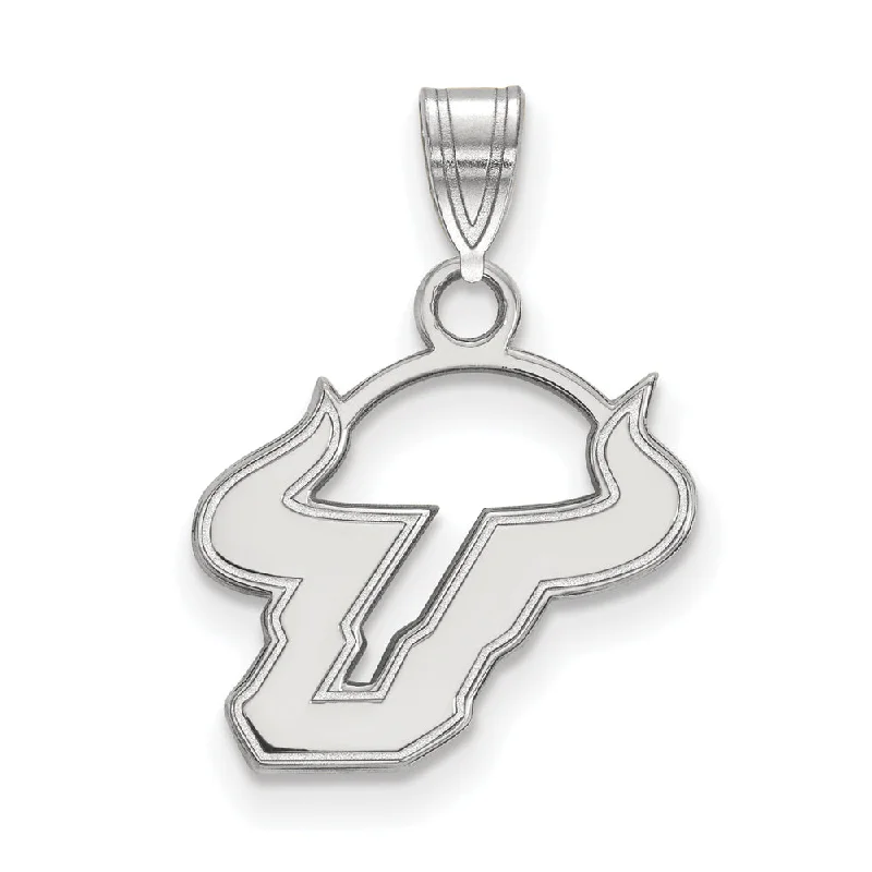 14k White Gold South Florida Small Pendant