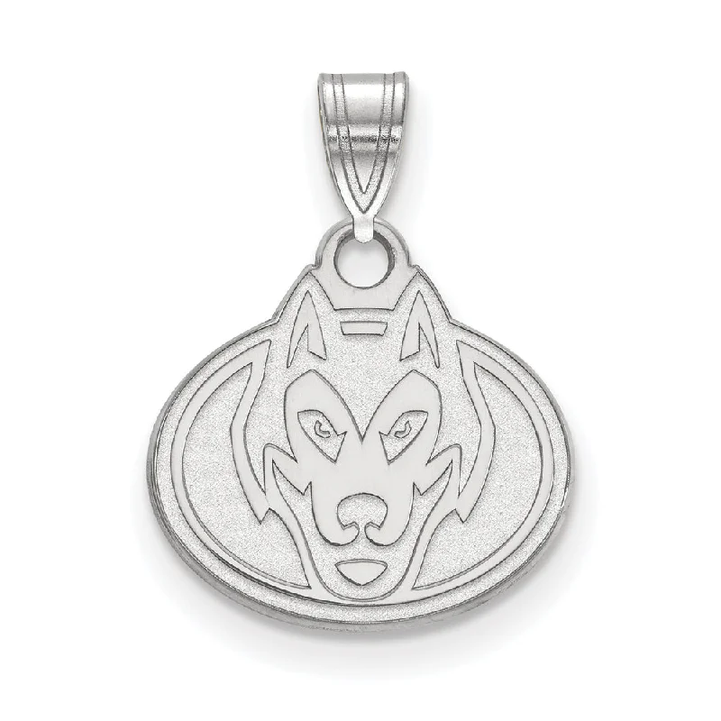 14k White Gold St. Cloud State Small Pendant