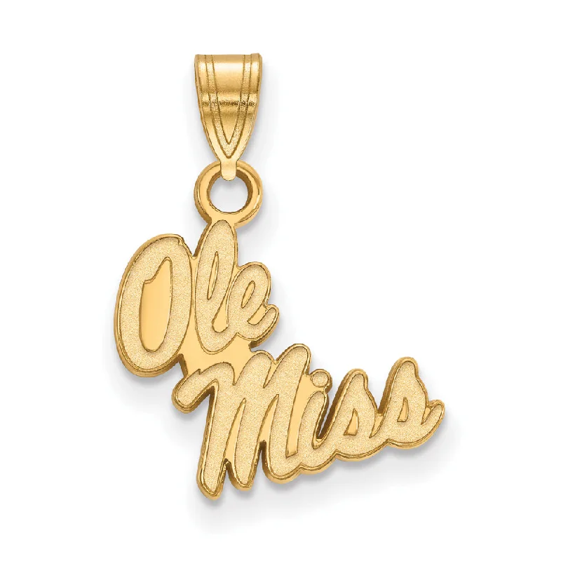Flash Jewelry Sale – Get Stunning Pieces At Low Prices 14k Yellow Gold U. of Mississippi Small 'Ole Miss' Pendant Flash Jewelry Sale – Get Stunning Pieces At Low Prices 14k Yellow Gold U. of Mississippi Small 'Ole Miss' Pendant
