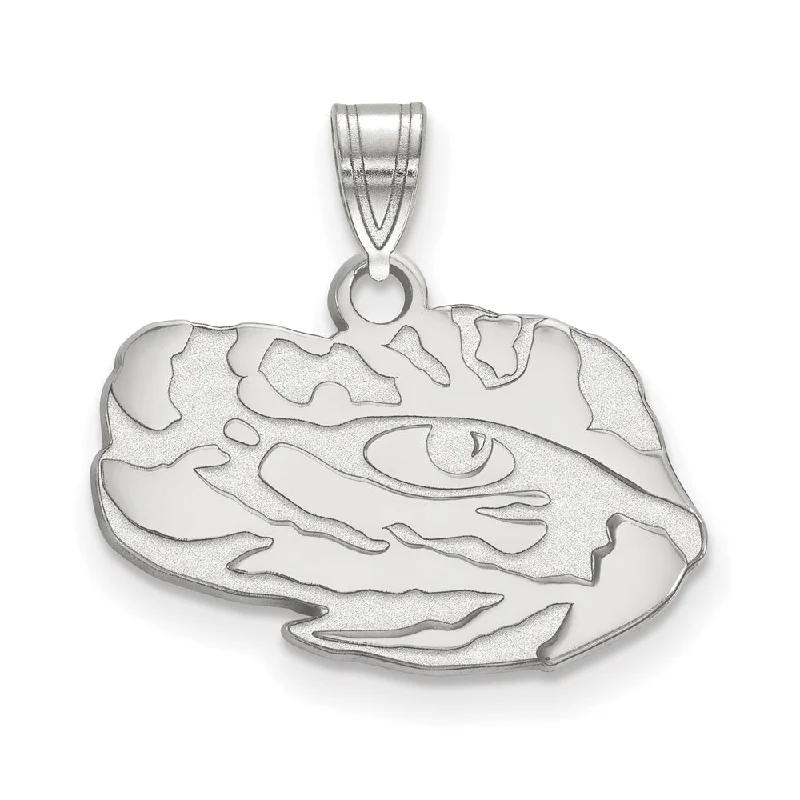 Last Chance To Grab Your Favorite Jewelry At A Discount Sterling Silver Louisiana State Small Mascot Pendant