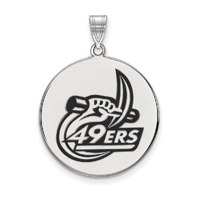 Flash Sale On Exquisite Jewelry – Don't Miss Out Sterling Silver North Carolina Charlotte XL Enameled Disc Pendant Flash Sale On Exquisite Jewelry – Don't Miss Out Sterling Silver North Carolina Charlotte XL Enameled Disc Pendant