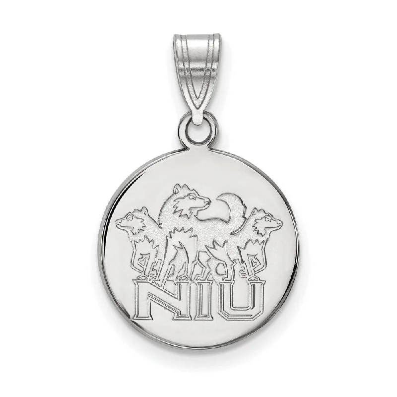 Get The Jewelry You Love At A Price You Love Sterling Silver Northern Illinois U. Medium Disc Pendant Get The Jewelry You Love At A Price You Love Sterling Silver Northern Illinois U. Medium Disc Pendant