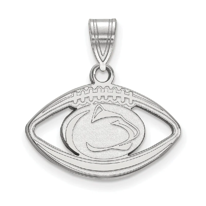 Exclusive Jewelry Markdowns – Limited-Time Offer Sterling Silver Penn State Football Pendant Exclusive Jewelry Markdowns – Limited-Time Offer Sterling Silver Penn State Football Pendant