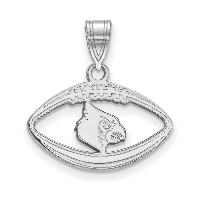 Grab Your Dream Jewelry At The Lowest Prices Sterling Silver U. of Louisville Football Pendant