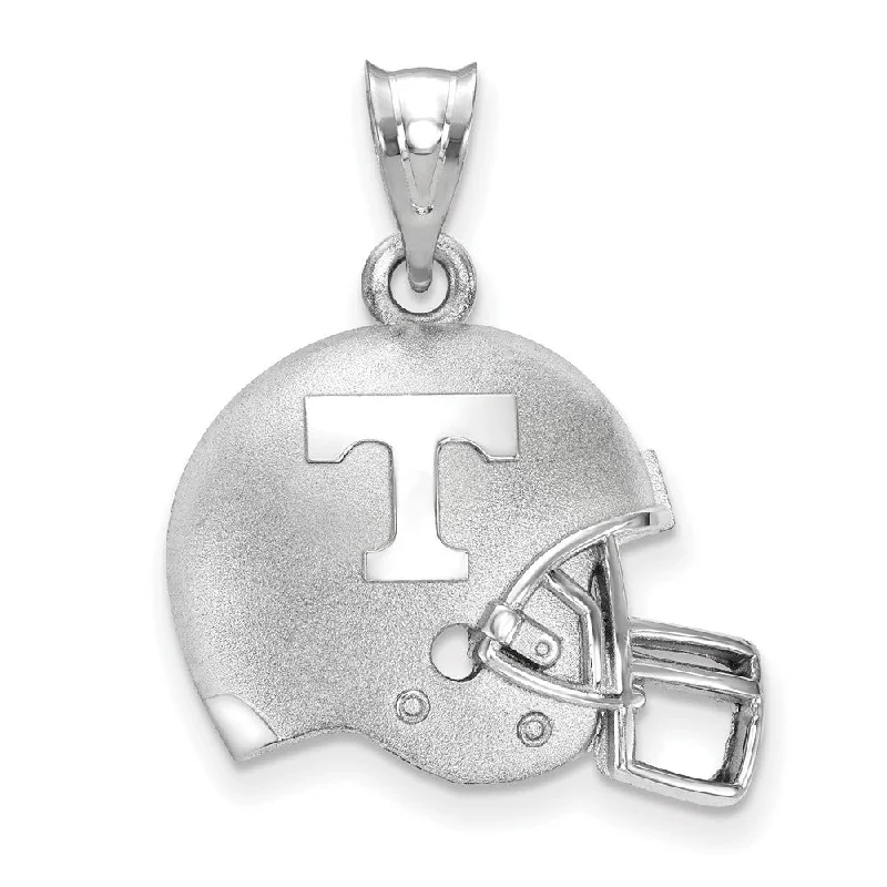 Final Call For Exquisite Jewelry At Reduced Rates Sterling Silver U. of Tennessee 3D Football Helmet w Logo Pendant Final Call For Exquisite Jewelry At Reduced Rates Sterling Silver U. of Tennessee 3D Football Helmet w Logo Pendant