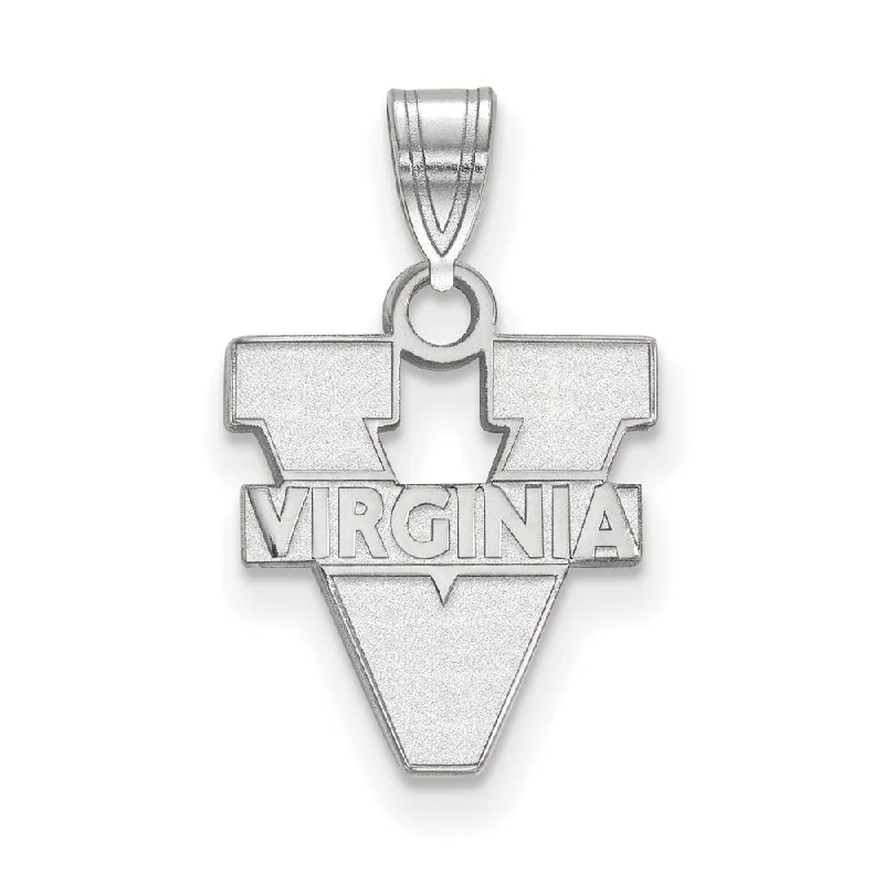 Exclusive Jewelry Offers – Sparkle For Less Sterling Silver U. of Virginia Small 'V' Logo Pendant Exclusive Jewelry Offers – Sparkle For Less Sterling Silver U. of Virginia Small 'V' Logo Pendant