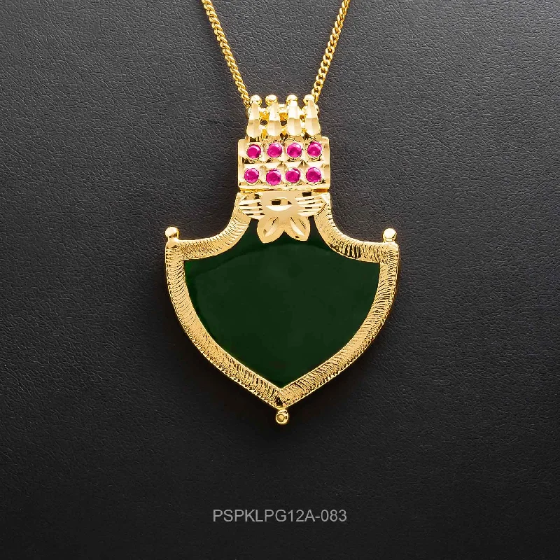 Exclusive Gemstone Jewelry Markdowns – Shop Now PALAKKA LOCKET PSPKLPG12A-083