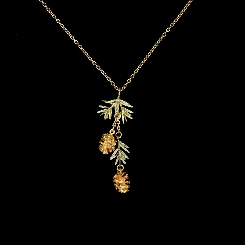 Flash Sale On Elegant Jewelry – Don't Miss Out Pine Needle Pendant - Dainty